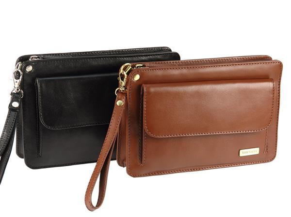 mens leather pouch